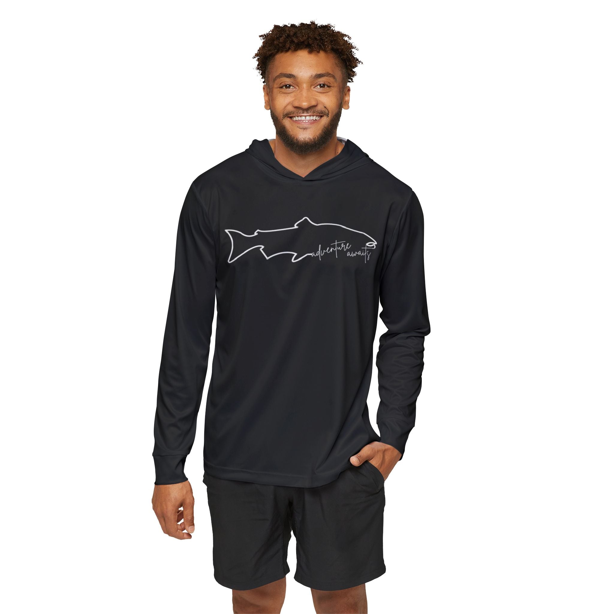 Adventure Awaits Fish Sun Hoodie