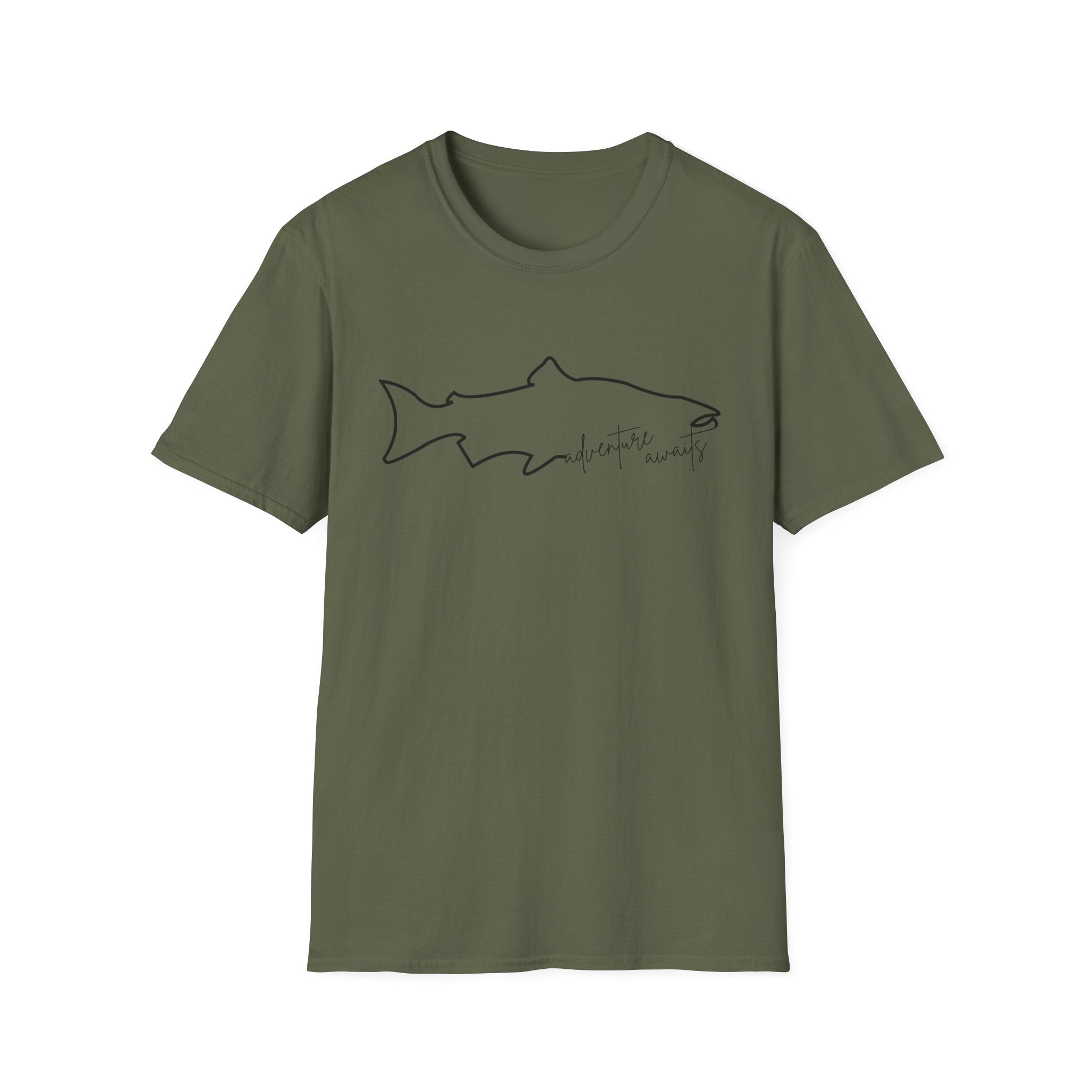 Adventure Awaits Fish Tee