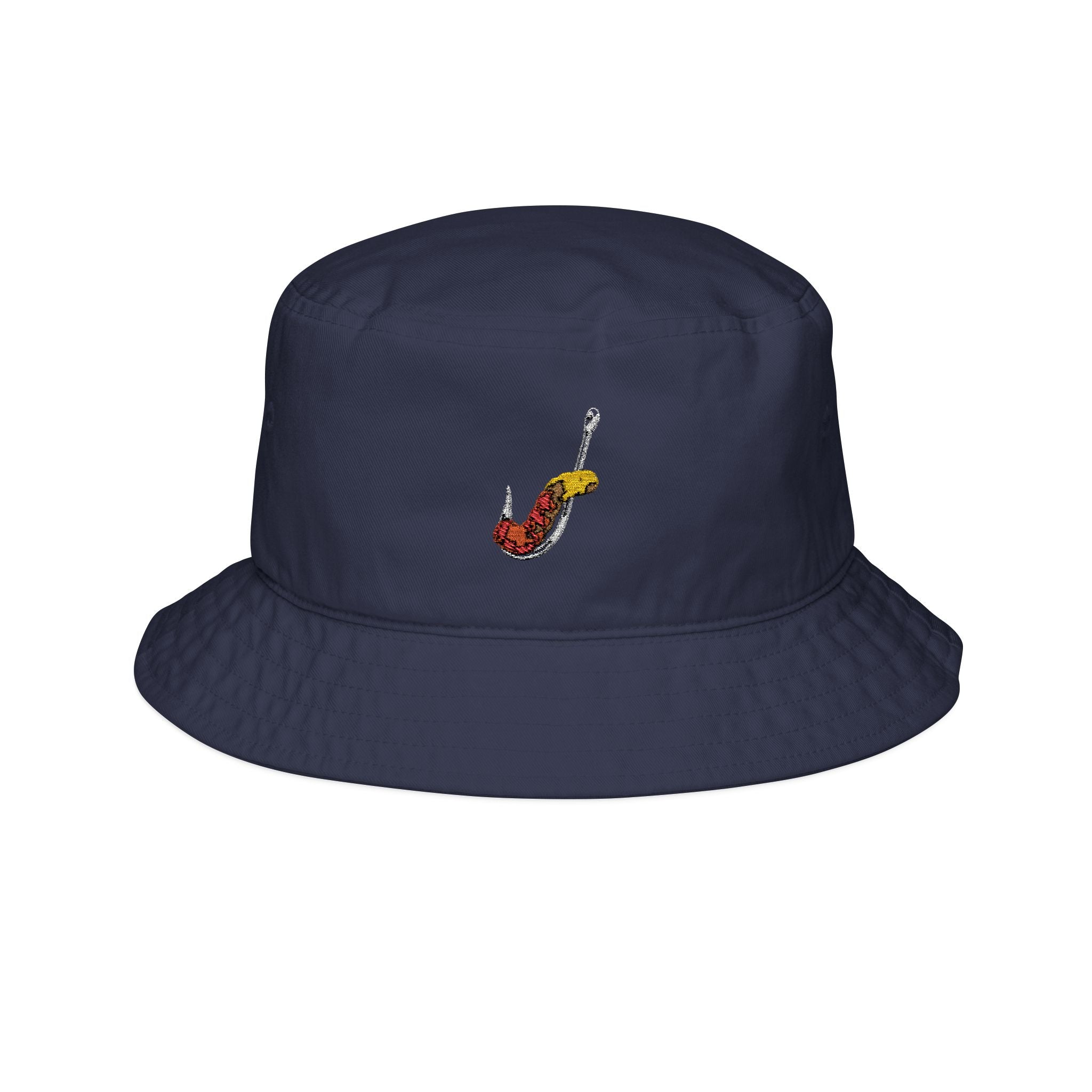 Embroidered Bucket Hat "Snacks"