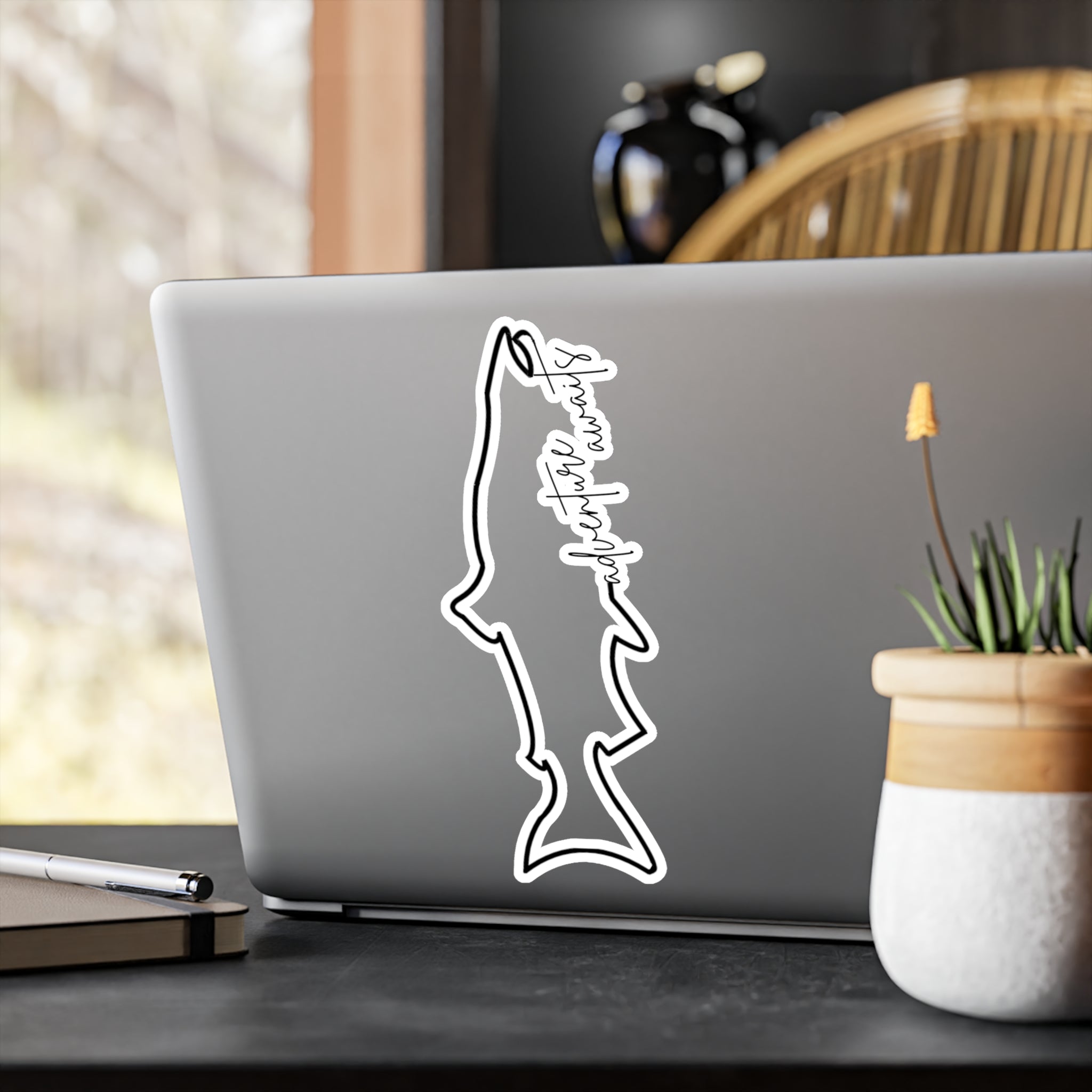 Fish | Cut Vinyl Decal | Small Sticker