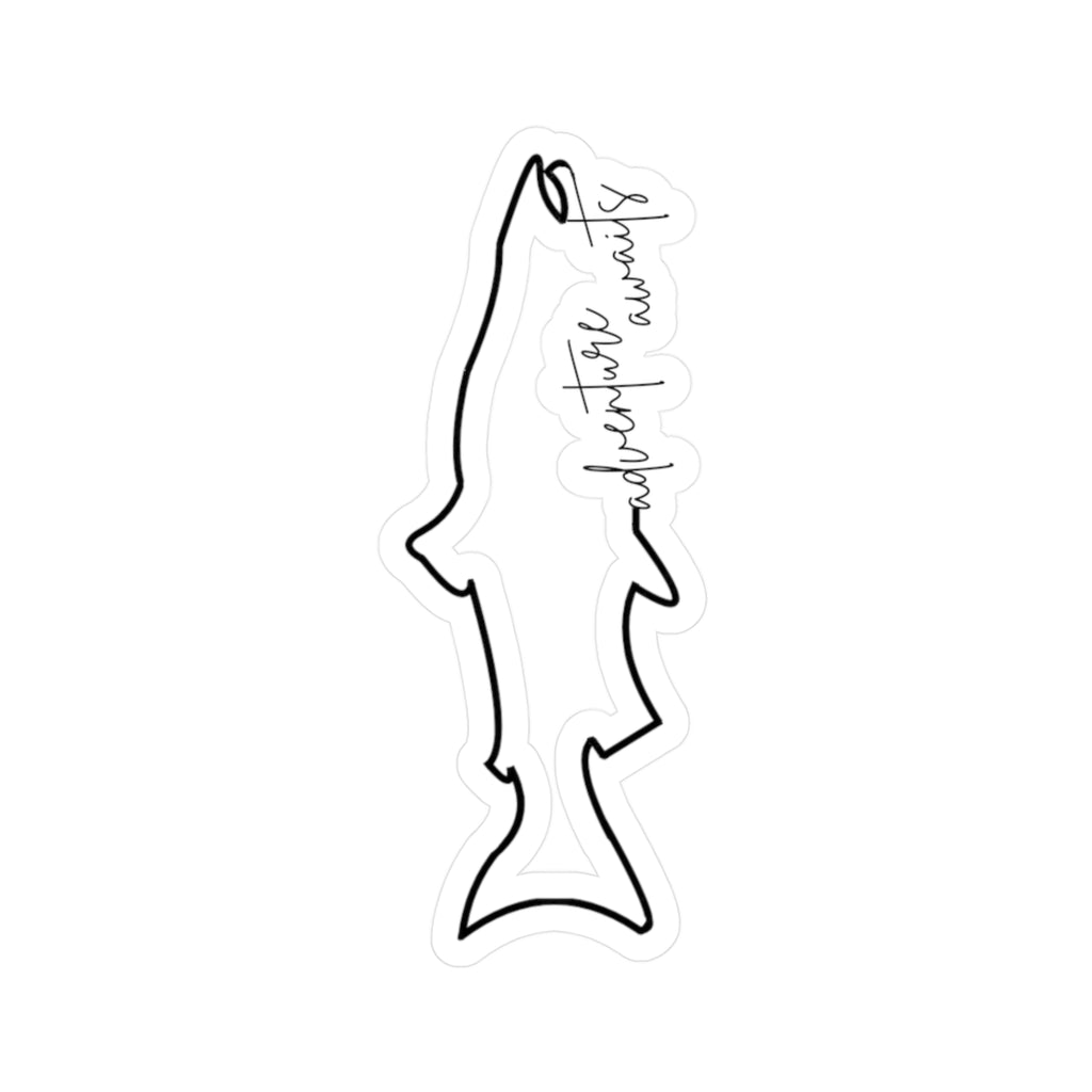 Fish | Cut Vinyl Decal | Small Sticker