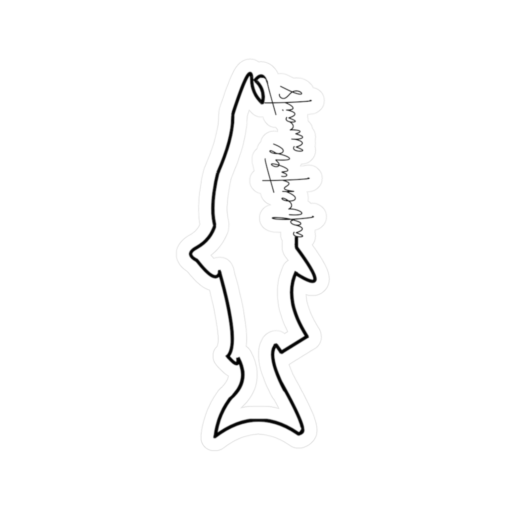 Fish | Cut Vinyl Decal | Small Sticker