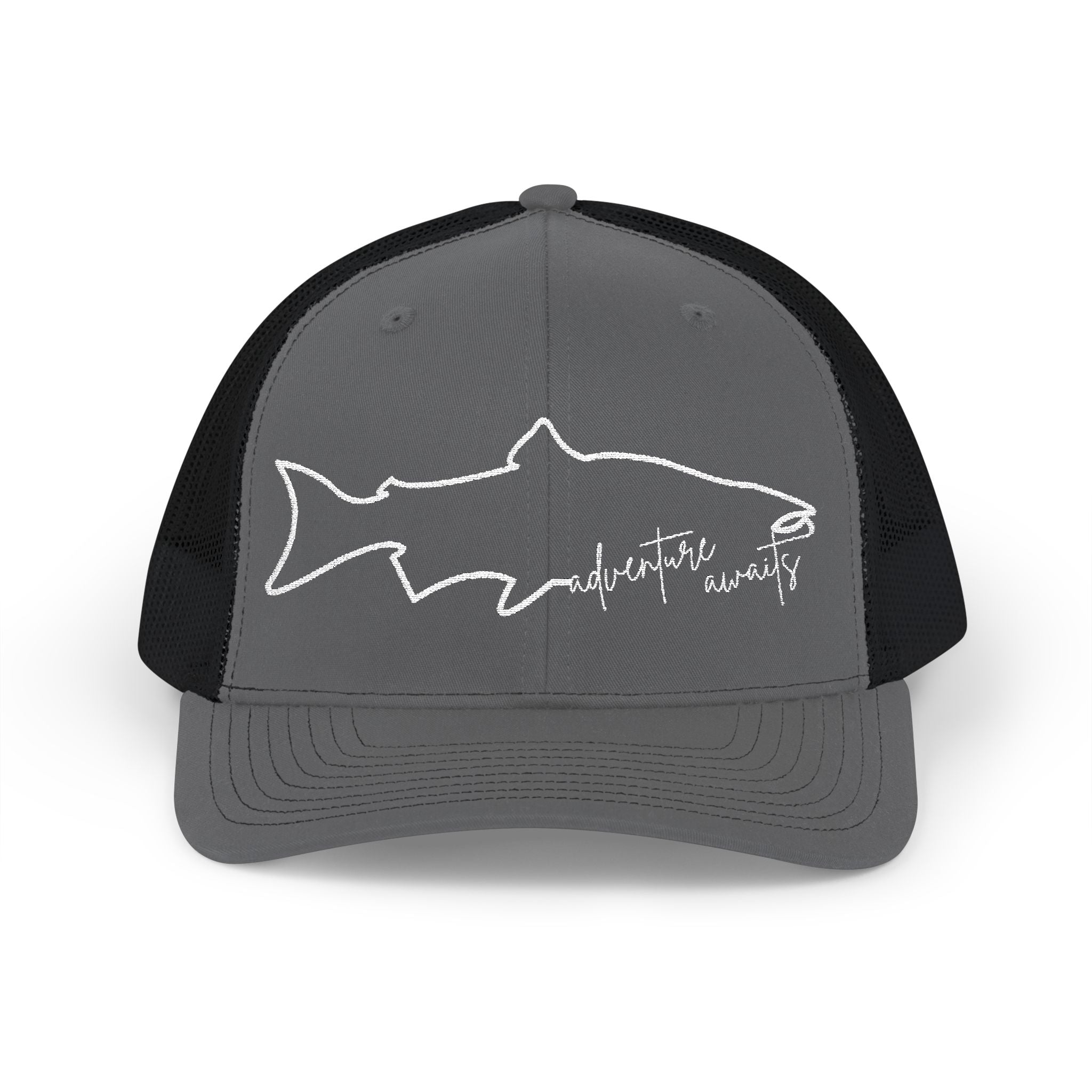 Adventure Awaits Fish SnapBack
