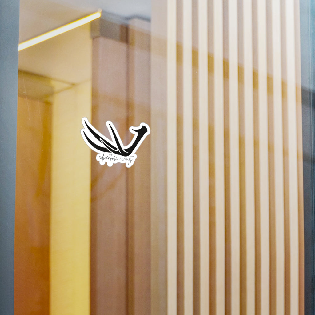 Antler "Adventure Awaits" Decal