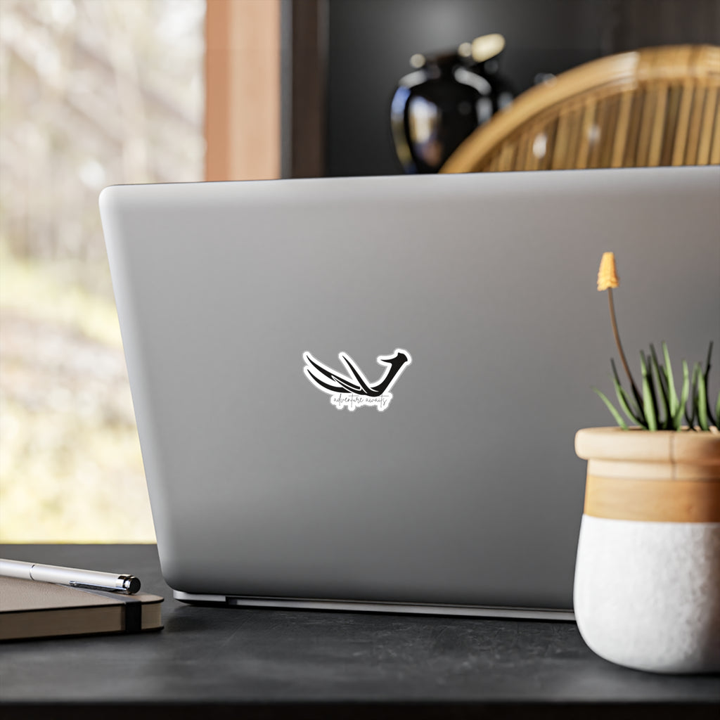 Antler "Adventure Awaits" Decal