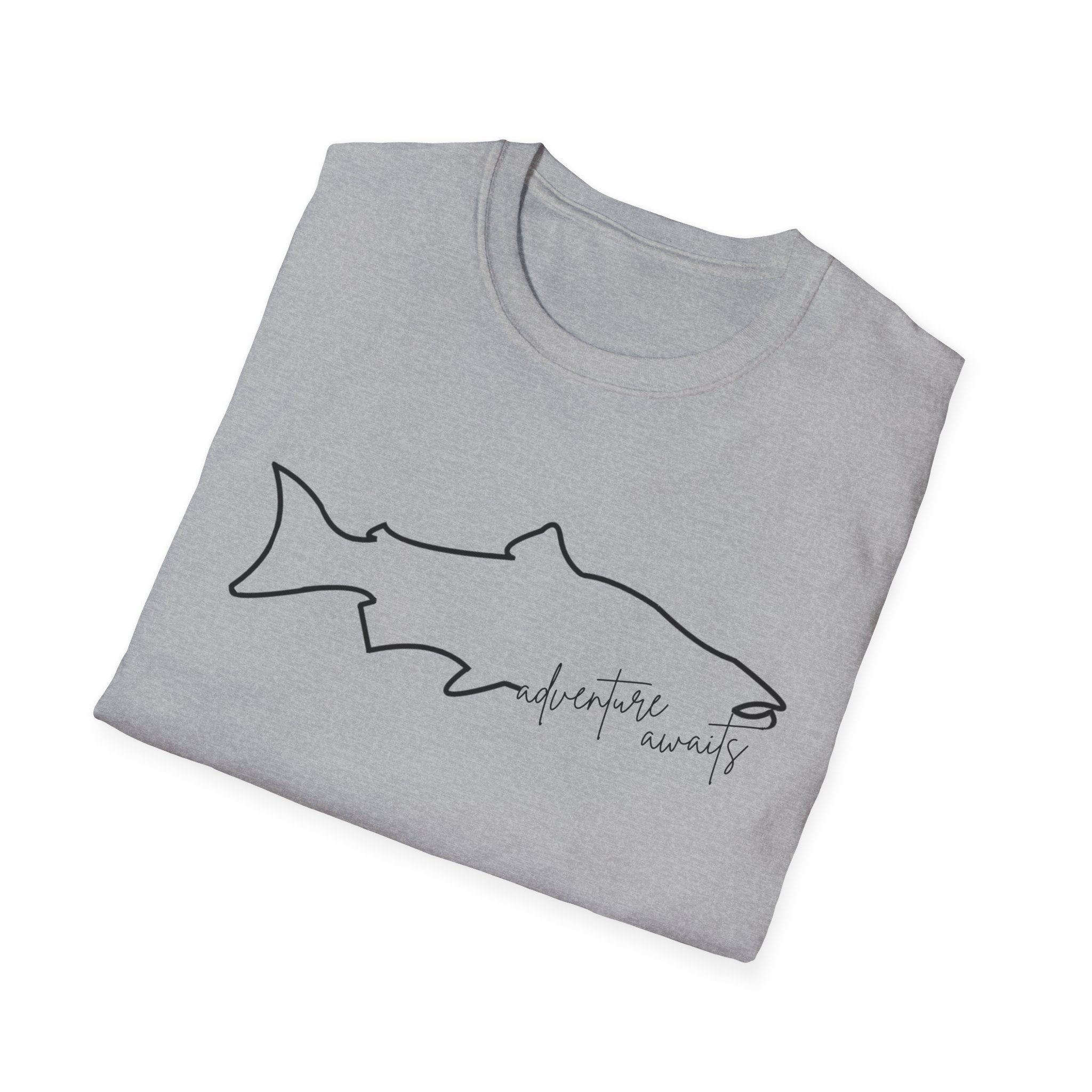Adventure Awaits Fish Tee