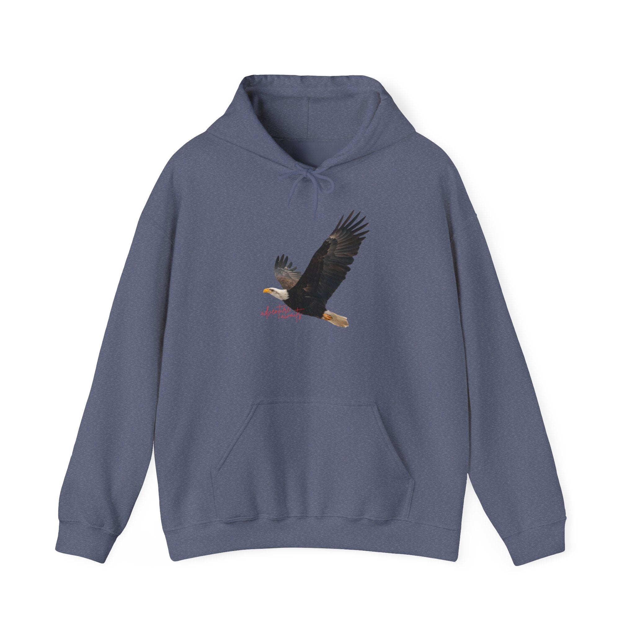 Bald Eagle "Adventure Awaits" Sweatshirt Hoodie