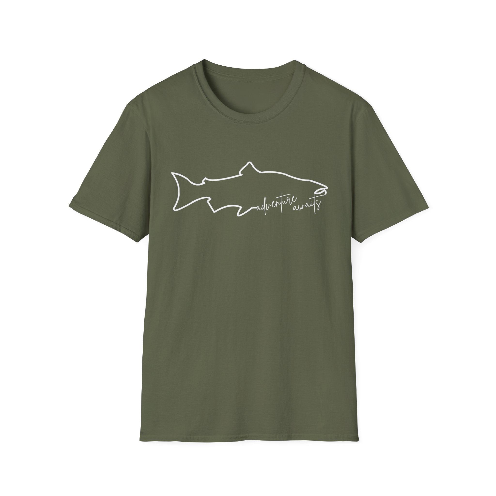 Adventure Awaits Fish Tee