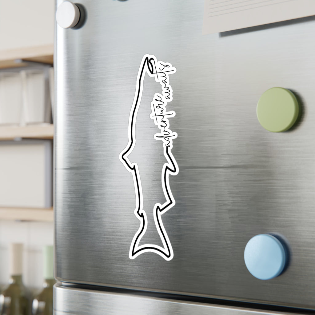 Fish | Cut Vinyl Decal | Small Sticker