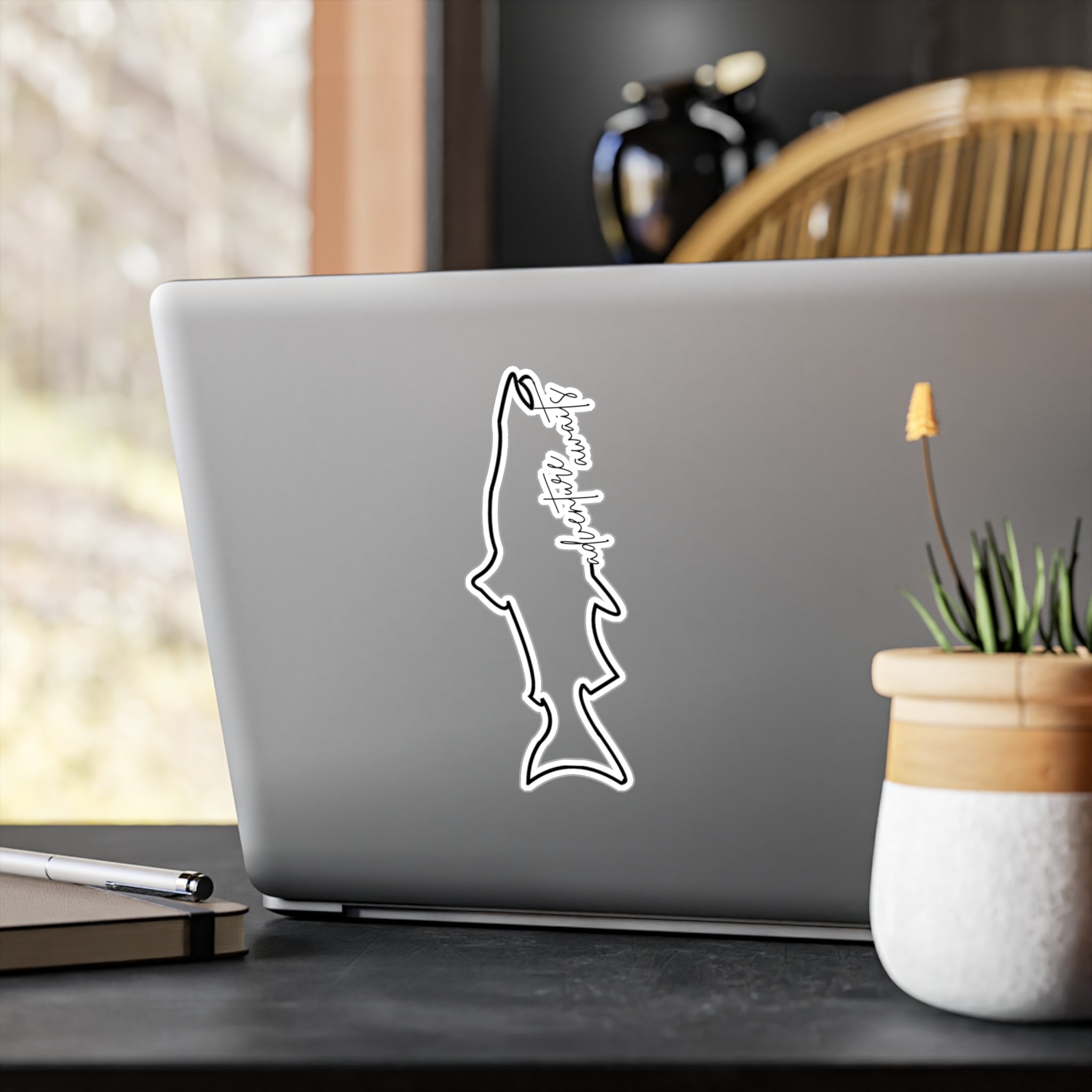 Fish | Cut Vinyl Decal | Small Sticker