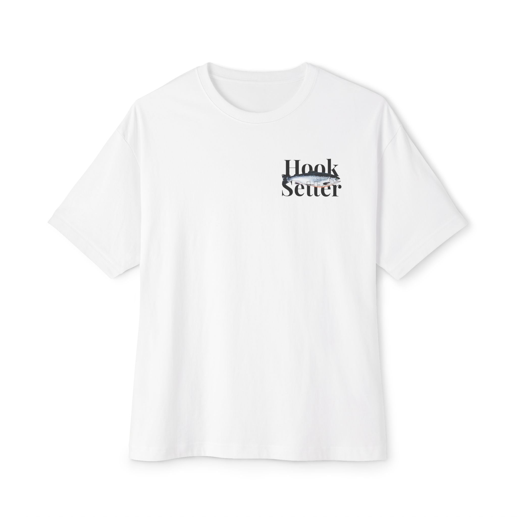 Boxy Tee — "Chasing Silver" Ocean Graphic Tee